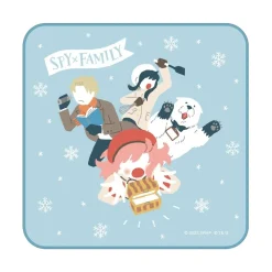 Towels>Spy x Family Code: White Yuru Pallet Hand Towel B