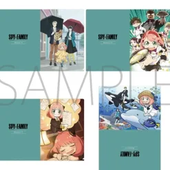 Other Stationery>Spy x Family Mission 9-12 Main Visual Clear File Set