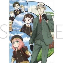 Posters>Spy x Family Mission 7: The Target's Second Son Main Visual Fabric Poster