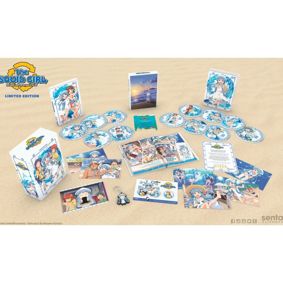 Anime Dvd/Blu-Ray>Squid Girl Premium Edition Box Set Blu-ray/DVD Combo Pack