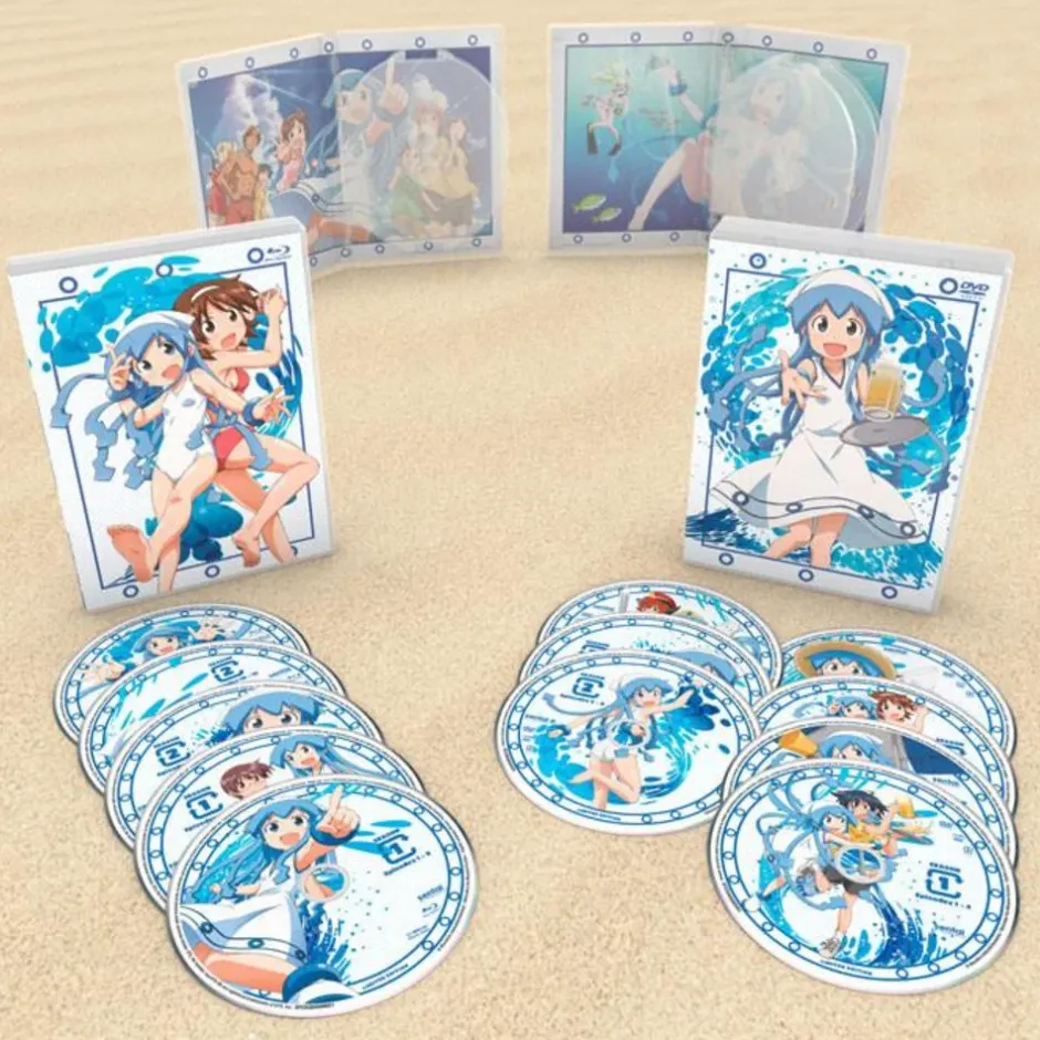 Anime Dvd/Blu-Ray>Squid Girl Premium Edition Box Set Blu-ray/DVD Combo Pack