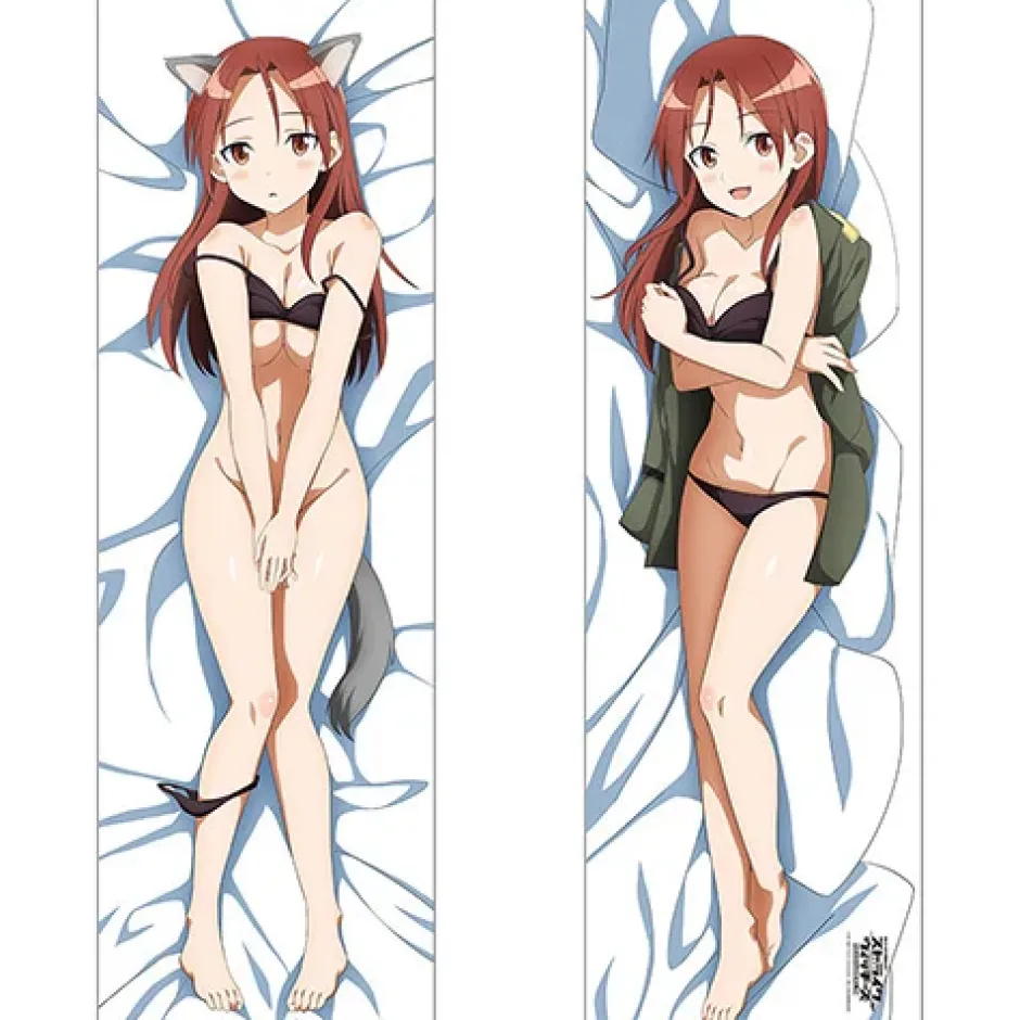 Strike Witches: Road to Berlin 501st Joint Fighter Wing 2-Way Tricot Dakimakura Pillow Cover Minna-Dietlinde Wilcke Sale
