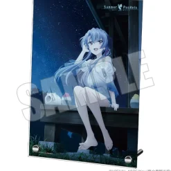 Summer Pockets A4 Acrylic Plate Summer Lights, A Night Spent with You Ao New