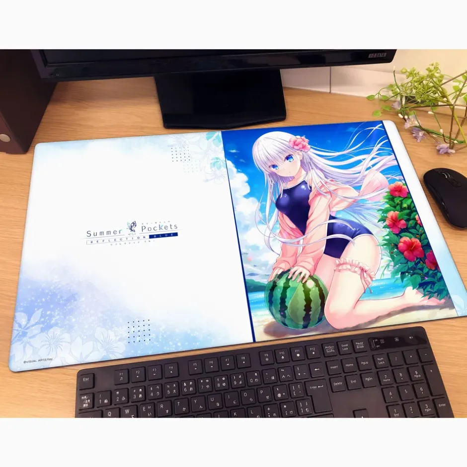 Summer Pockets Reflection Blue Rubber Mat Shiroha Naruse: Beach Ver. (Re-run) Online