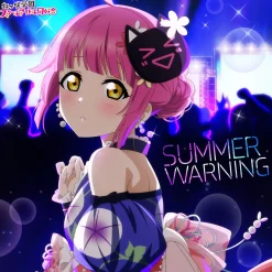 SUMMER WARNING | Love Live! Nijigasaki High School Idol Club NIJIGAKU Monthly Songs♪ August Single CD Online