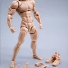 Super Action Male Body: White Edition 1/12 Scale Action Figure New