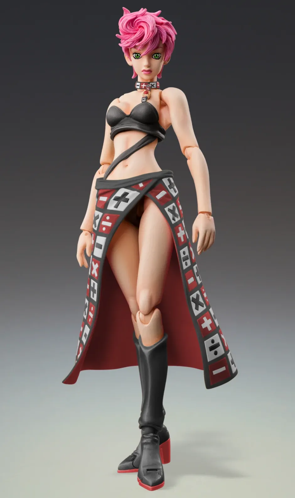 Action Figures>Super Action Statue JoJo's Bizarre Adventure Part 5 Trish Una Ver. Black