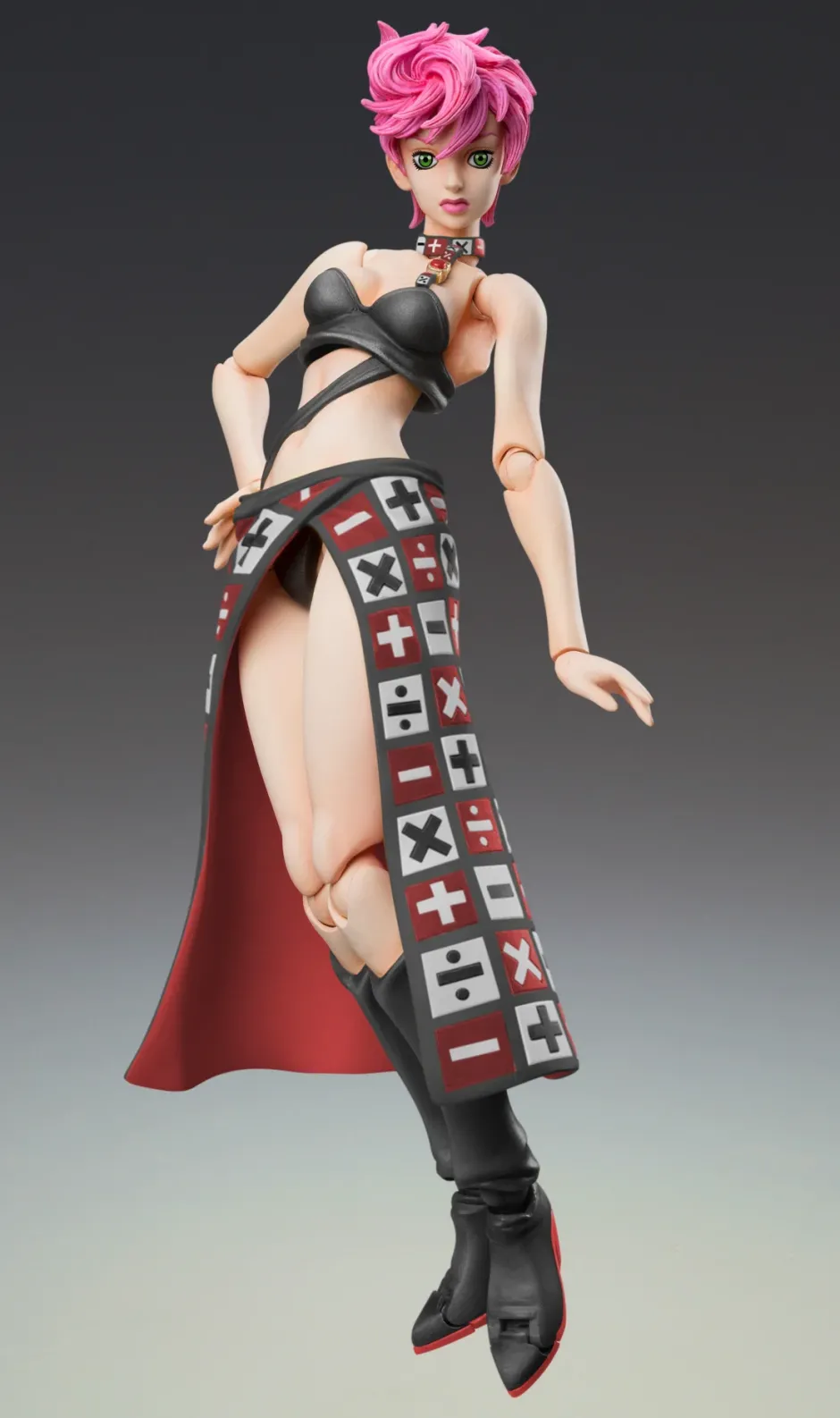 Action Figures>Super Action Statue JoJo's Bizarre Adventure Part 5 Trish Una Ver. Black