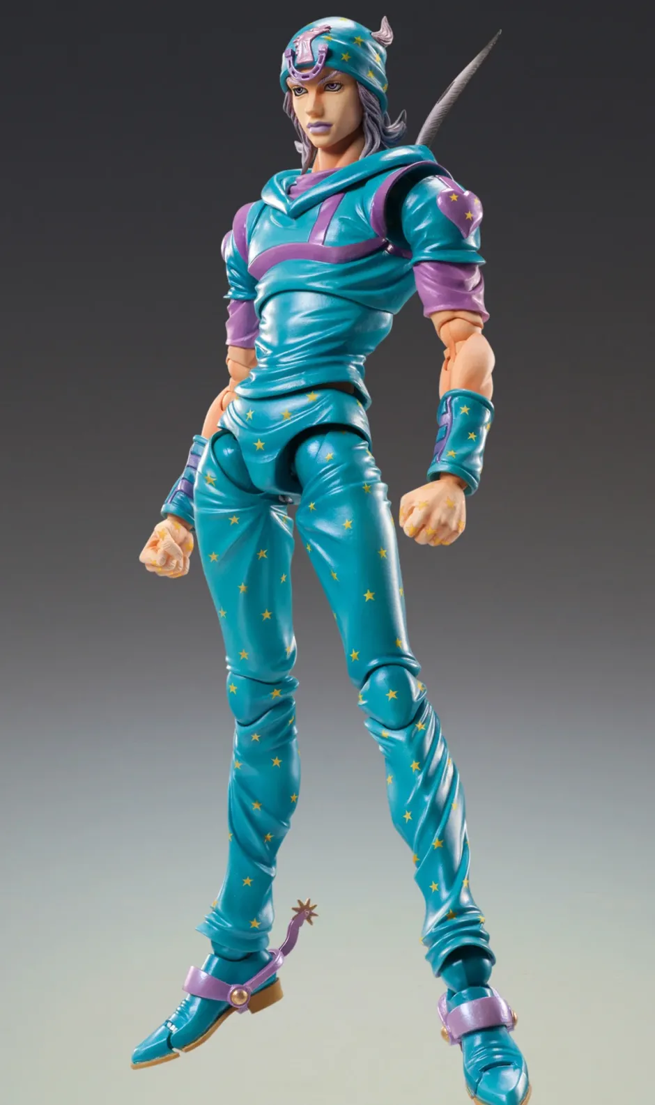 Action Figures>Super Action Statue Jojo's Bizarre Adventure Part 5 Leone Abbacchio Ver. Black