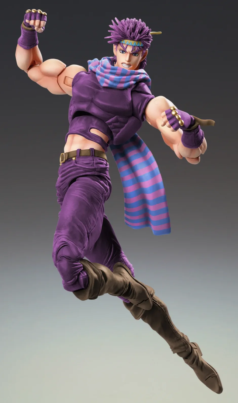 Super Action Statue Jojo's Bizarre Adventure Part 2 Joseph Joestar Third Hot