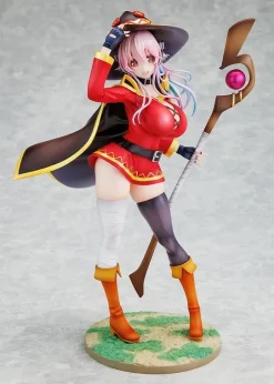 Super Sonico: KonoSuba: God's Blessing on This Wonderful World! Megumin Collaboration Ver. 1/7 Scale Figure Clearance