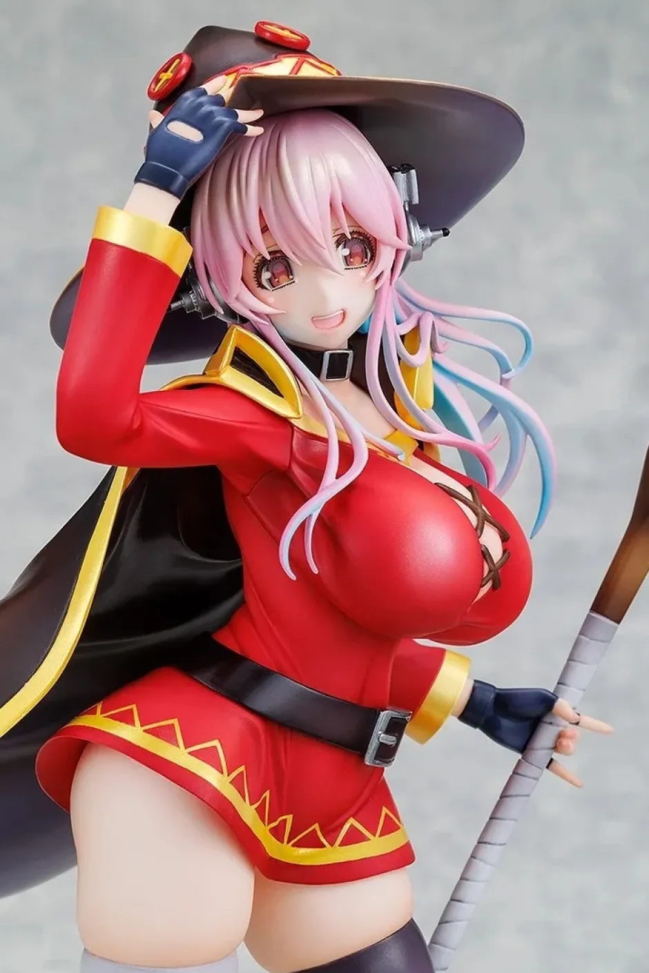 Super Sonico: KonoSuba: God's Blessing on This Wonderful World! Megumin Collaboration Ver. 1/7 Scale Figure Clearance