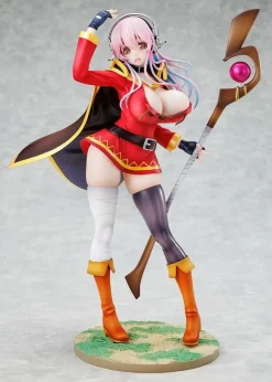 Super Sonico: KonoSuba: God's Blessing on This Wonderful World! Megumin Collaboration Ver. 1/7 Scale Figure Clearance