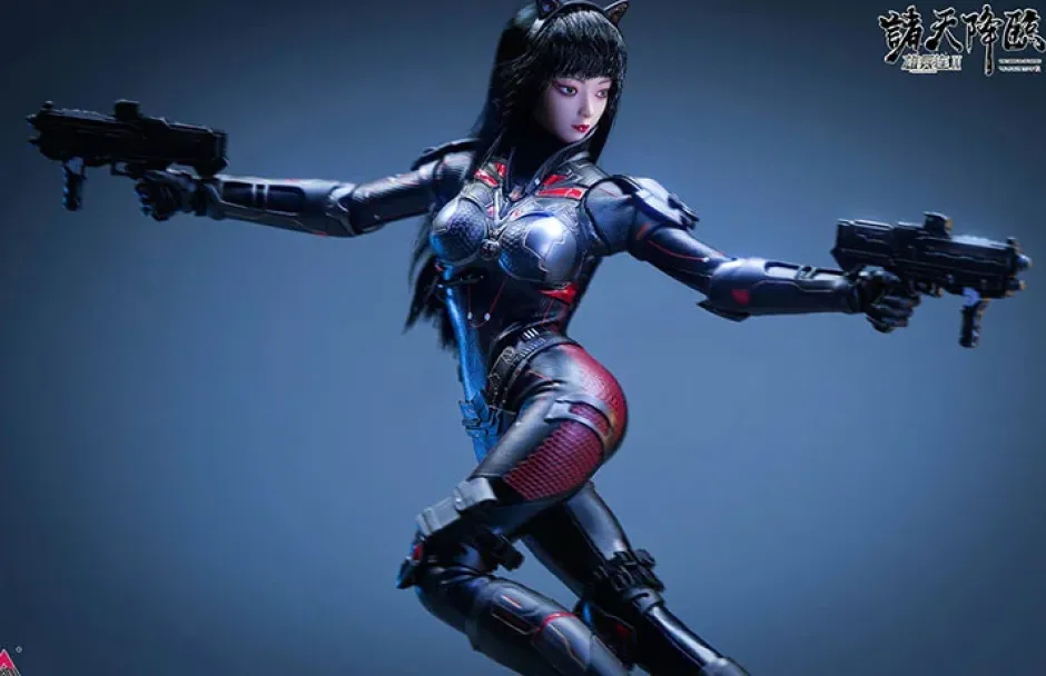 Action Figures>Su Xiaoli: Collectors Armor Set with Tail 1/6 Silicon Action Figure Doll