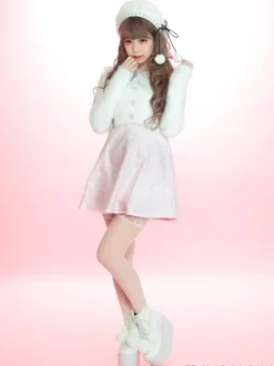 Hats & Caps>Swankiss Bonbon Lace-Up Beret