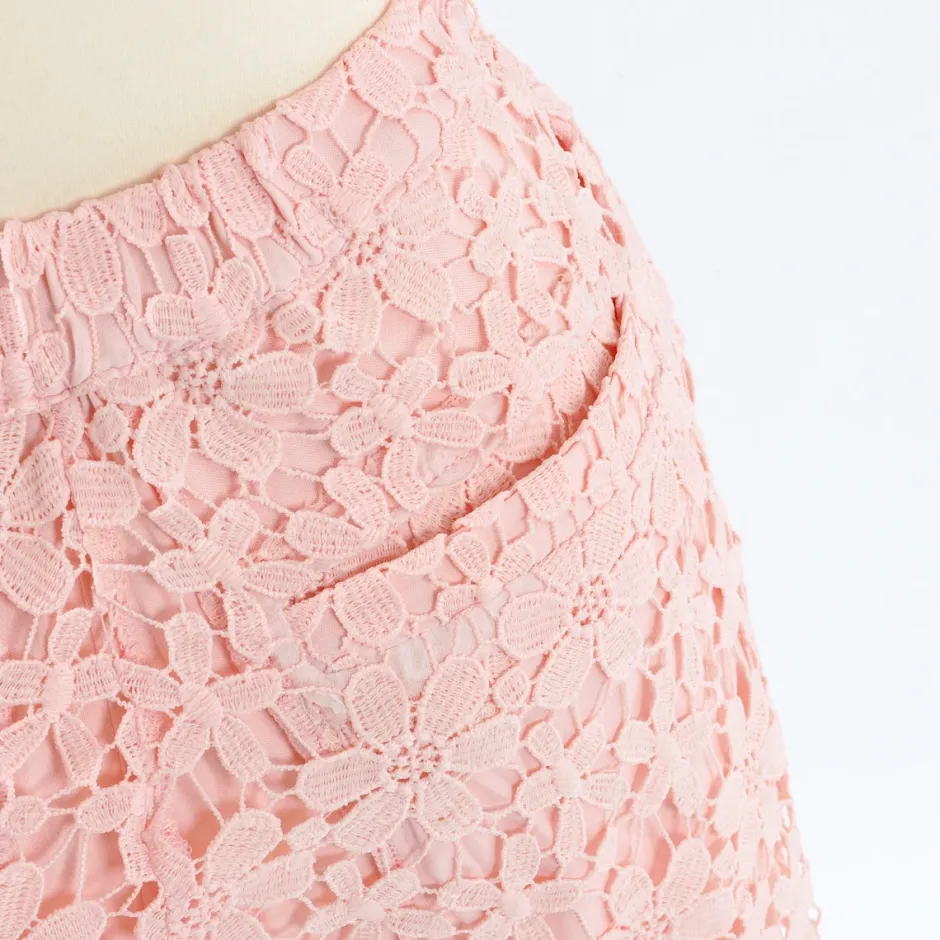 Bottoms>Swankiss Cotton Flower Shorts