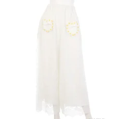 Swankiss Daisy Chain Lace Gaucho Pants Best