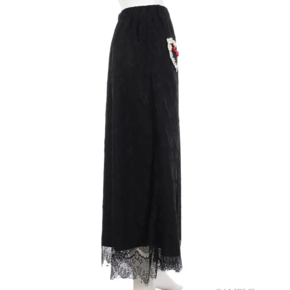 Swankiss Daisy Chain Lace Gaucho Pants Best