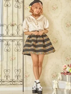 Swankiss Gum Gum Skirt New