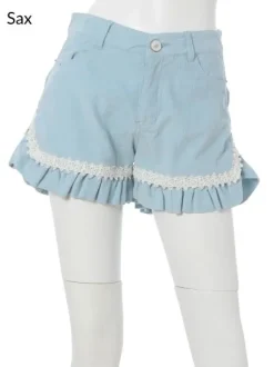 Bottoms>Swankiss Heart Puff Shorts