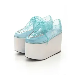 Swankiss Lace-Up Clear Shoes Sale
