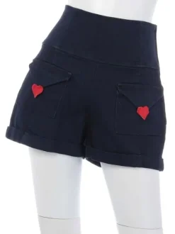 Bottoms>Swankiss Love Letter Shorts