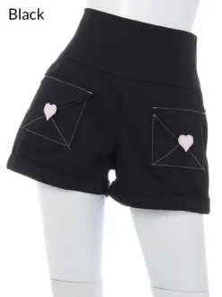 Bottoms>Swankiss Love Letter Shorts