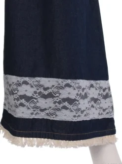 Swankiss Rose Denim Gaucho Pants Best