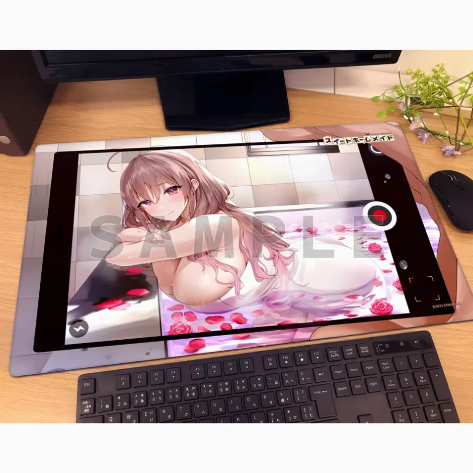 Home Goods>Sweet Home Maid Rubber Mat Kanon Koike: Melting Bath Time Ver.