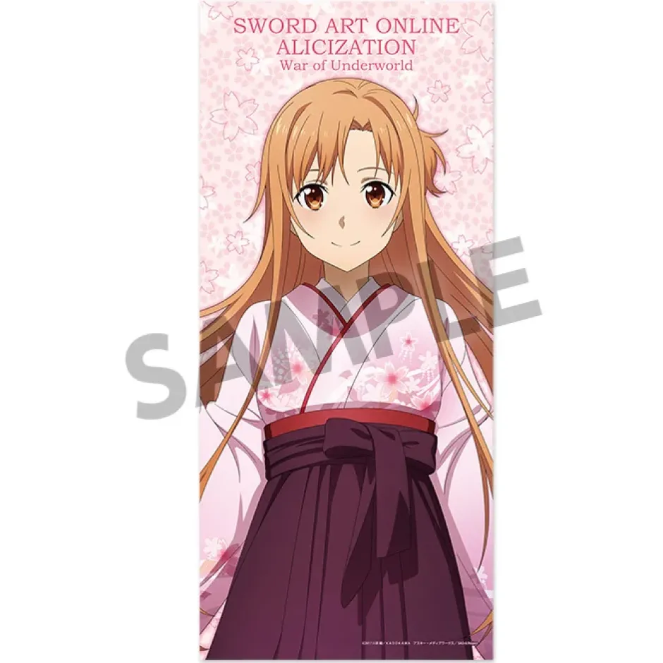 Sword Art Online: Alicization War of Underworld Asuna Yuuki Microfiber Sports Towel Collection New