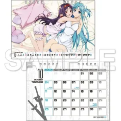 Calendars>Sword Art Online Heroines 2020 Desktop Calendar