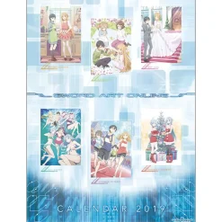 Calendars>Sword Art Online the Movie: Ordinal Scale 2019 Calendar