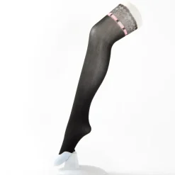 Footwear>Takeuchi Ribbon & Lace Tights