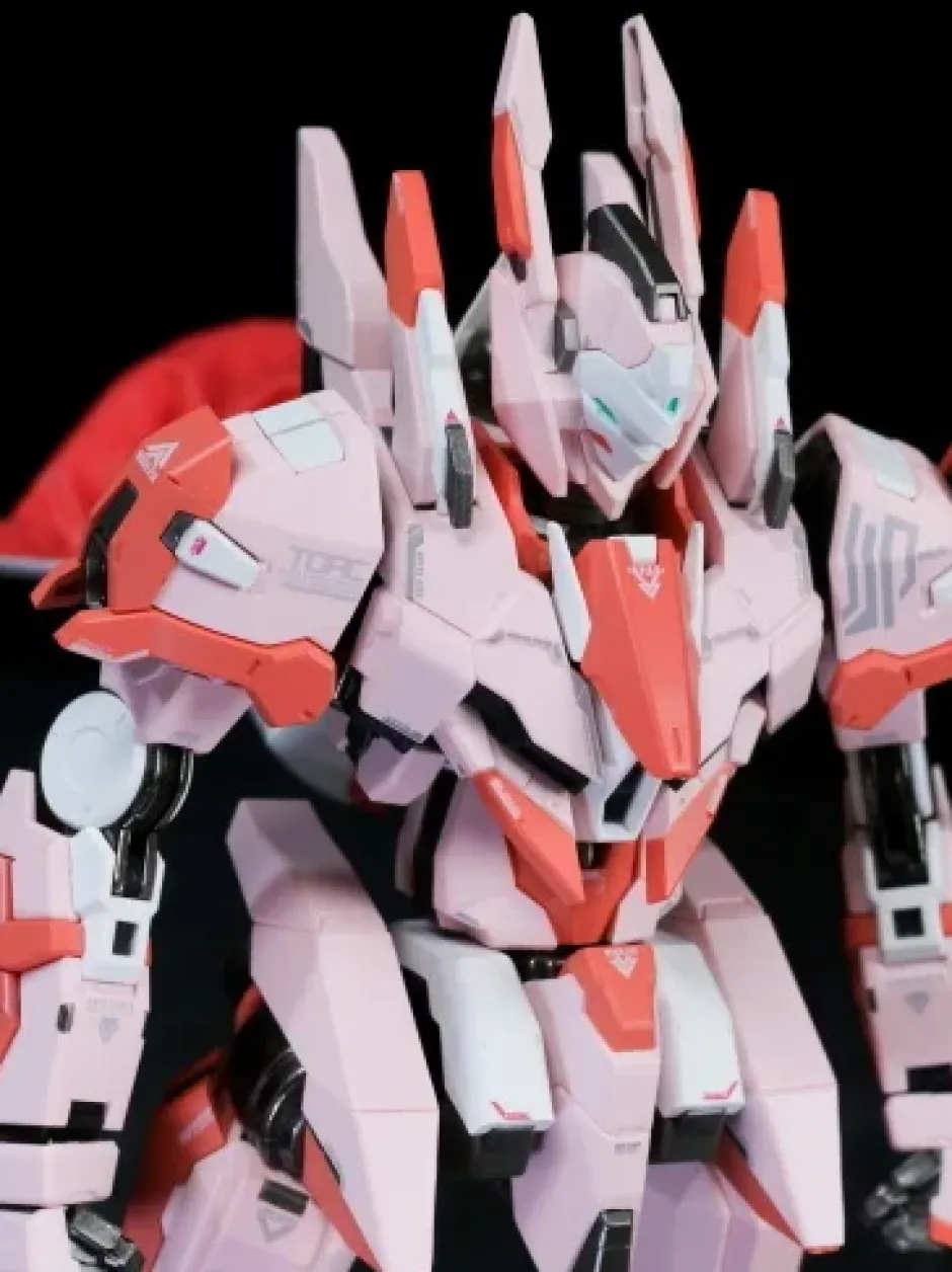 Action Figures>Tales of Armored Colossus Type 62 Guyu: Booster Xiamao (Pink) Alloy Action Figure (Re-run)