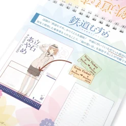 Tetsudou Musume 2018 Desktop Calendar Hot