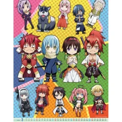 That Time I Got Reincarnated as a Slime the Movie: Scarlet Bond 2023 Calendar Best