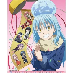 Calendars>That Time I Got Reincarnated as a Slime 2021 Calendar A