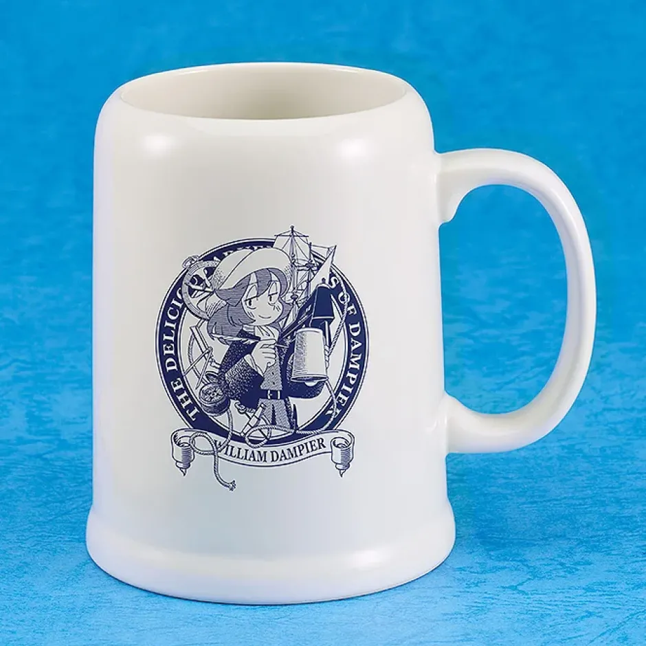 Mugs & Glasses>The Delicious Adventures of Dampie Ceramic Beer Mug With Original Illustration