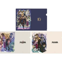 Other Stationery>The Great Ace Attorney 10th Anniversary Clear File Set