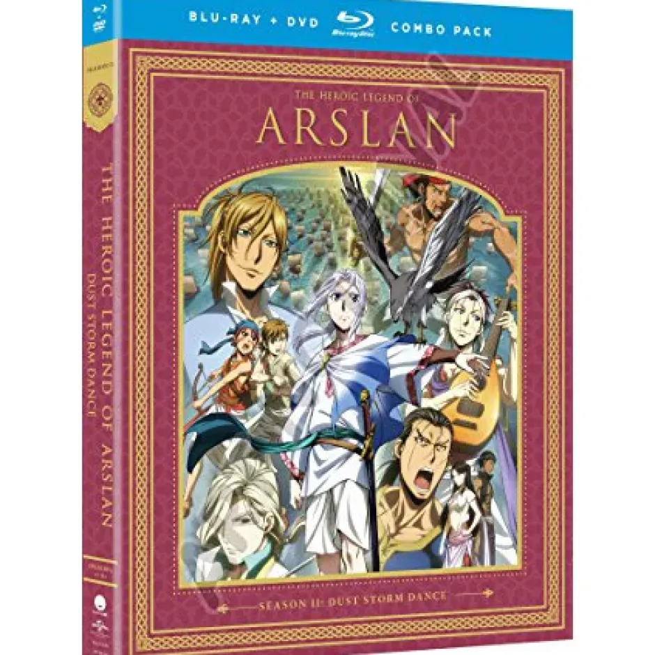 Anime Dvd/Blu-Ray>The Heroic Legend of Arslan: Dust Storm Dance - Season 2 Blu-ray/DVD Combo Pack