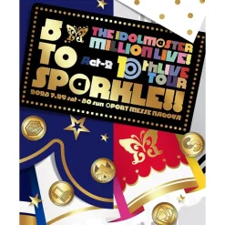 Other Dvd/Blu-Ray>The Idolm@ster Million Live! 10th Live Tour Act-2 5 TO SP@RKLE!! Live Blu-ray (First Limited Edition 4-Disc Set)
