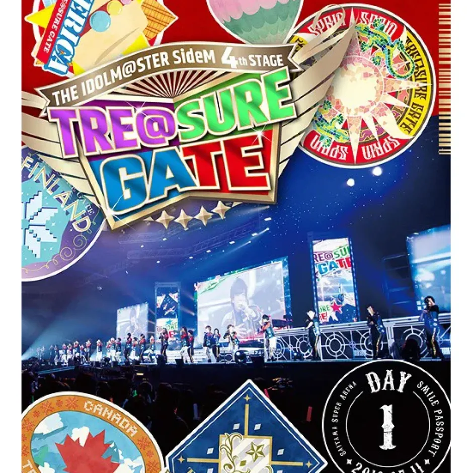 Other Dvd/Blu-Ray>The Idolm@ster: SideM 4th Stage ~Tre@sure Gate~ Live Blu-ray Smile Passport Day 1 (Regular Edition)