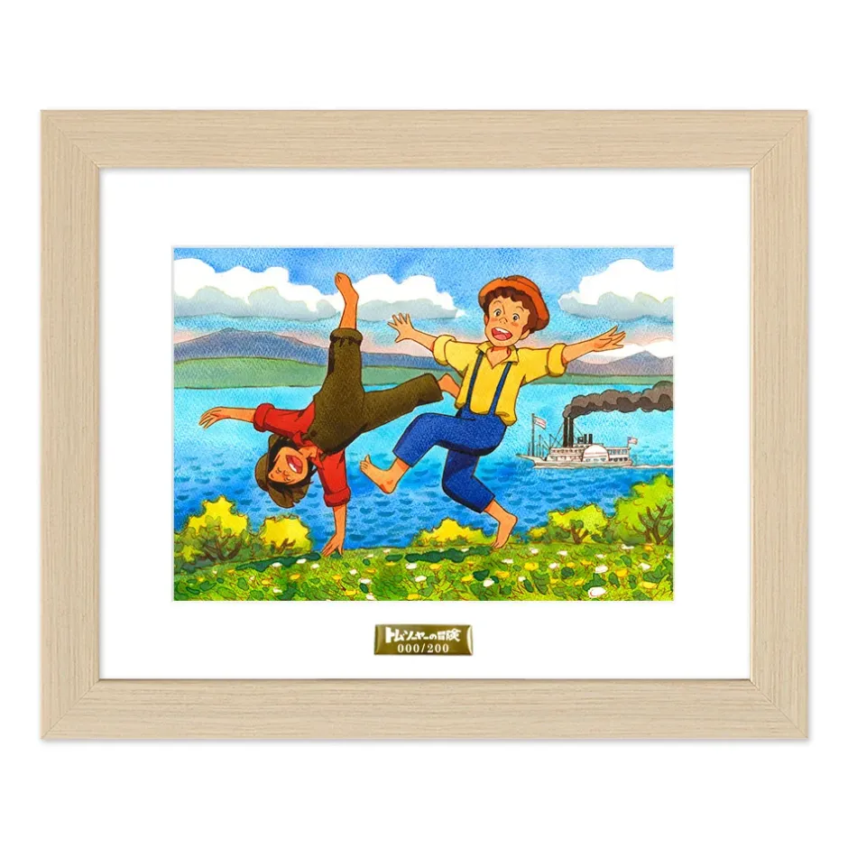 Fine Art>The Adventures of Tom Sawyer Chara Fine Graph Print