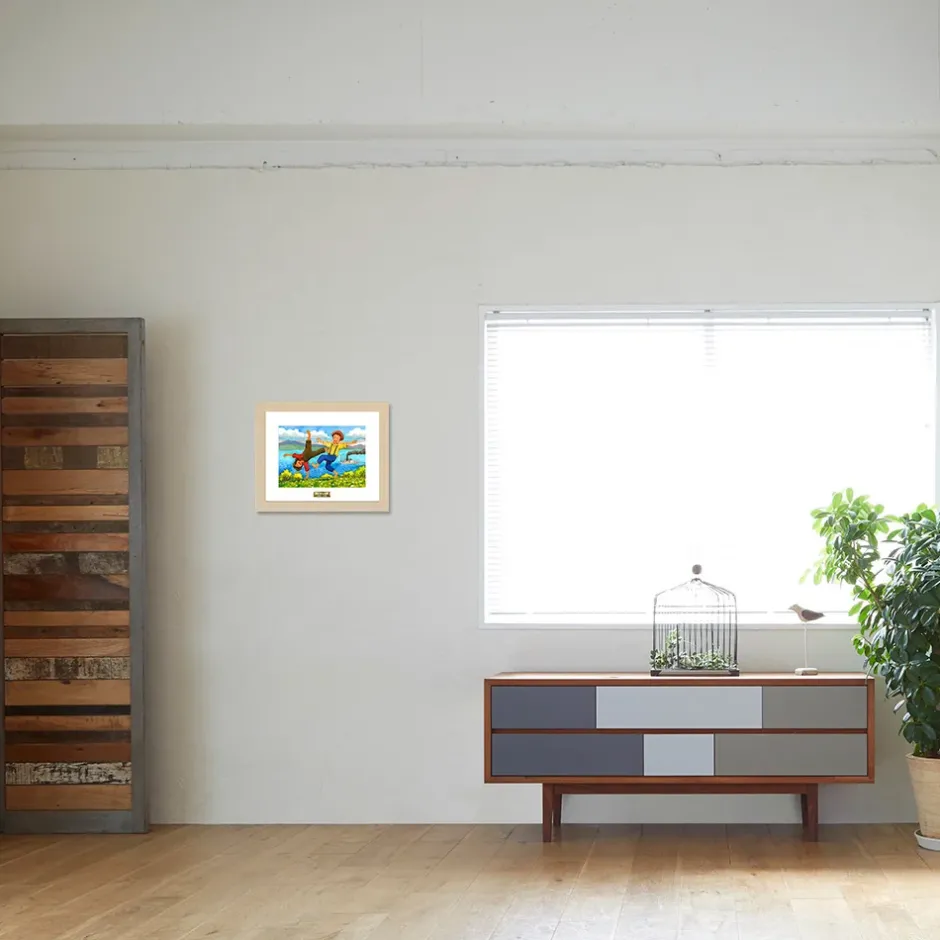 Fine Art>The Adventures of Tom Sawyer Chara Fine Graph Print