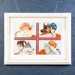 The Animals Original Artwork by Kazuma Kodaka Hot