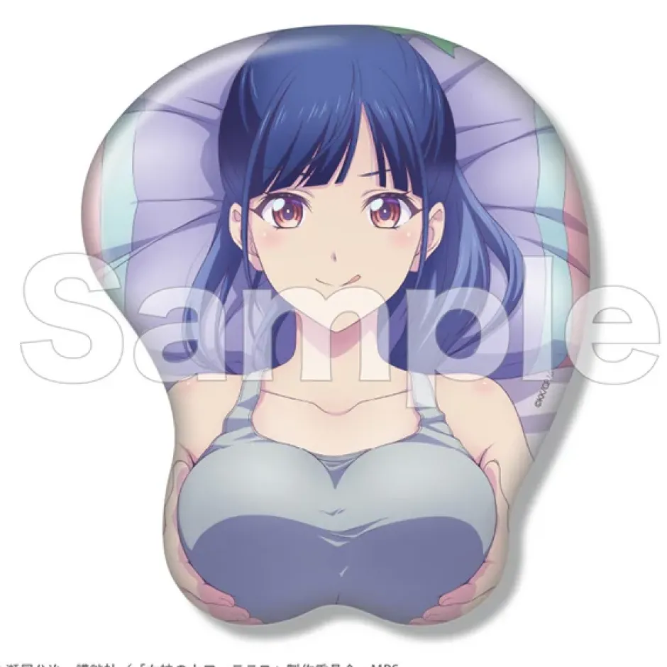 The Cafe Terrace and Its Goddesses Oppai Mouse Pad Ami Tsuruga Online
