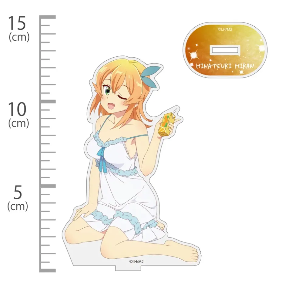 The Demon Girl Next Door Season 2 Acrylic Stand Mikan Hinatsuki: Sleepover Ver. Online