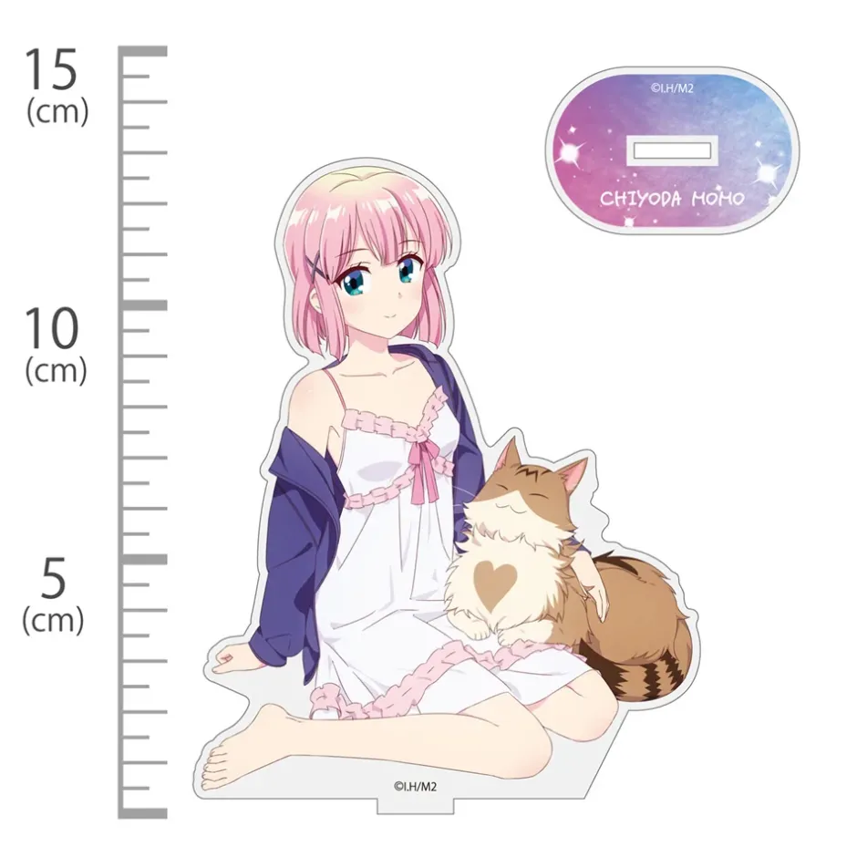 The Demon Girl Next Door Season 2 Acrylic Stand Momo Chiyoda: Sleepover Ver. Online