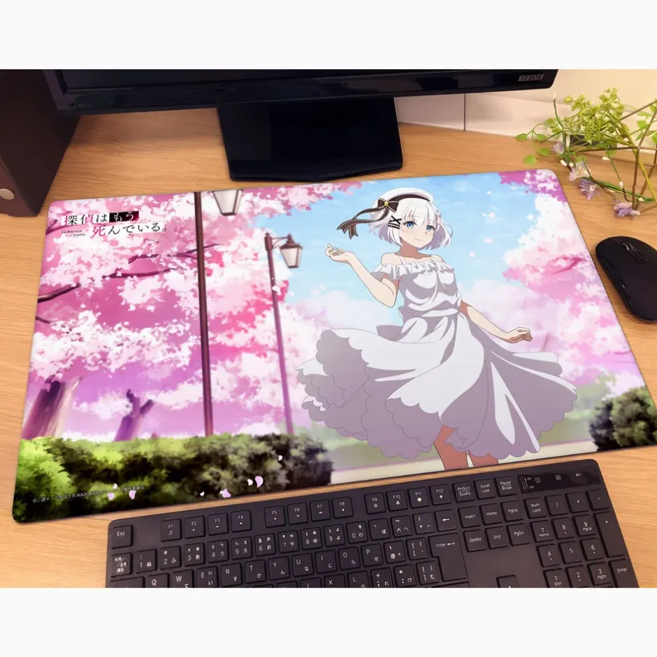 Home Goods>The Detective Is Already Dead Rubber Mat Siesta: Sakura Ver.