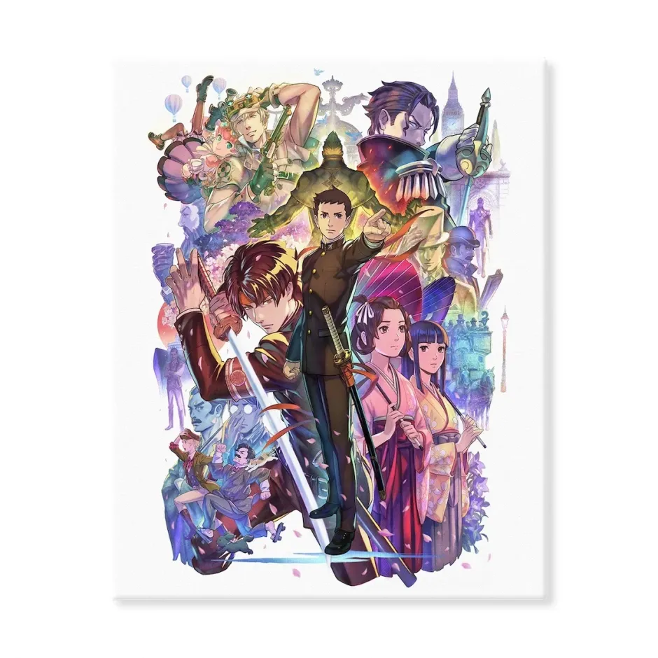 The Great Ace Attorney Chronicles Main Visual Chara Fine Board Best